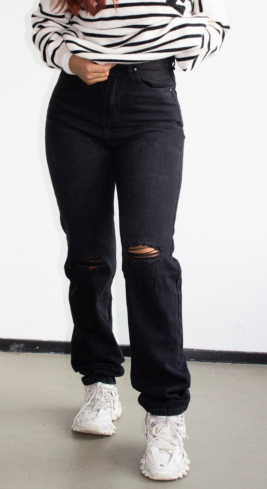 Macey straight leg jeans - Estrella 